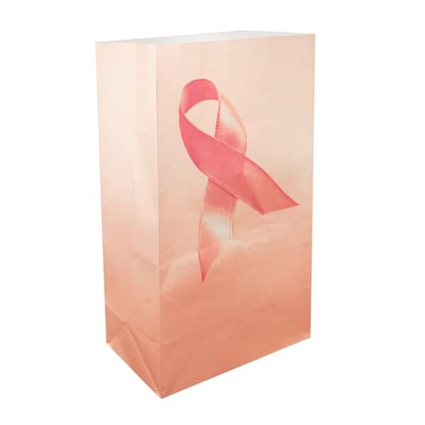 Luminaria Bags Pink Ribbon (24 Count) - Bed Bath & Beyond - 10405705