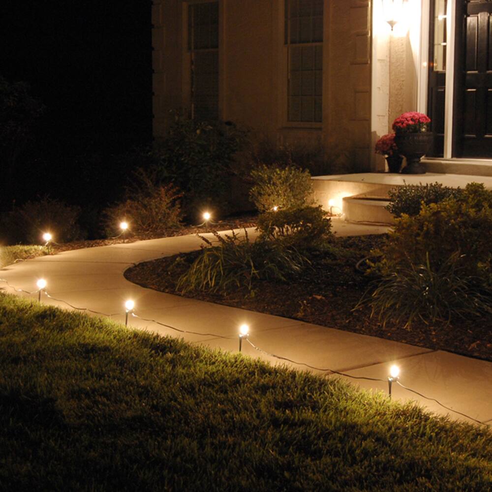 Electric Pathway Lights Clear (10 Count)