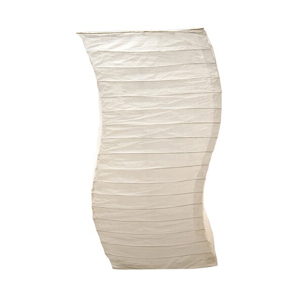Twisted Rectangle White Paper Lanterns (Set of 3)