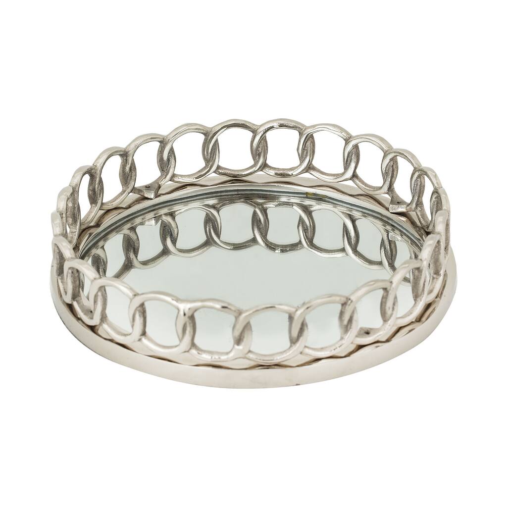 Dimond Home Nickle Ring Tray