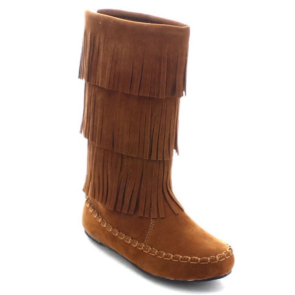 girls moccasin boots