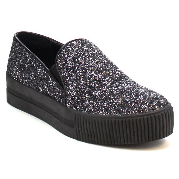 MI.IM KARRI-03 Women's Glittery Slip On Fashion Sneaker Casual Shoes ...