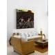preview thumbnail 5 of 5, Marmont Hill - "Catfish" by John Falter Painting Print on Canvas - Multi-Color