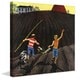 preview thumbnail 1 of 5, Marmont Hill - "Catfish" by John Falter Painting Print on Canvas - Multi-Color