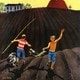 preview thumbnail 2 of 5, Marmont Hill - "Catfish" by John Falter Painting Print on Canvas - Multi-Color
