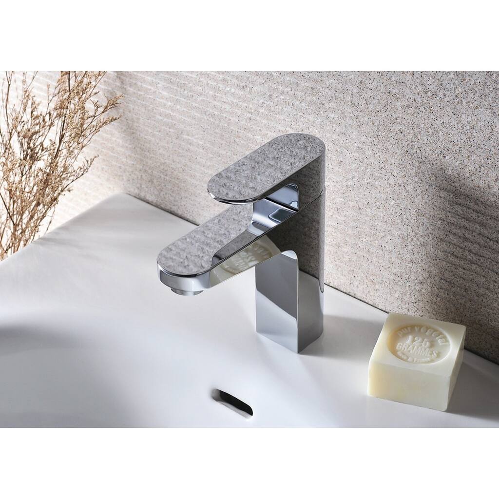 Stufurhome Jackson 1.2 GPM Single Hole Chrome Faucet
