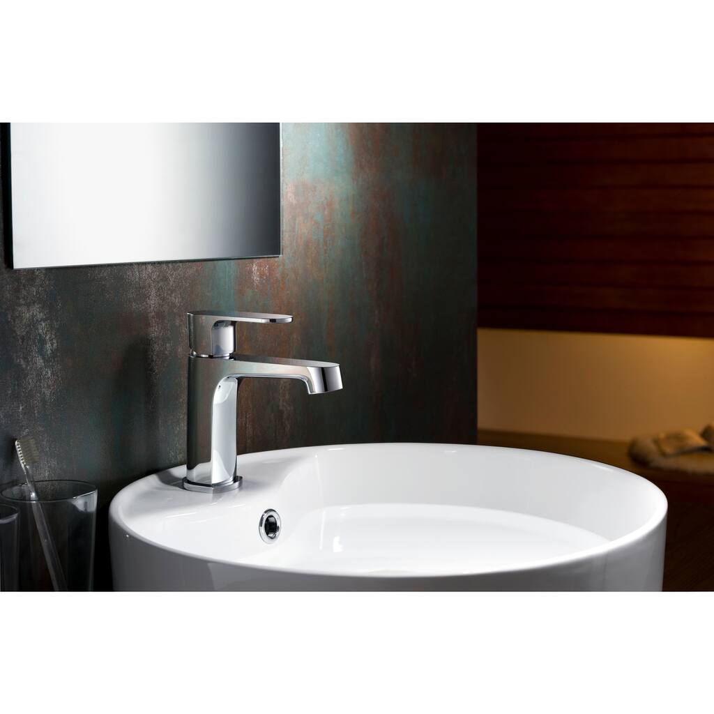 Stufurhome Devon 1.2 GPM Single Hole Chrome Faucet