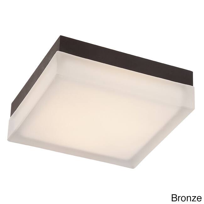 Dice 6-inch LED Square Flush Mount