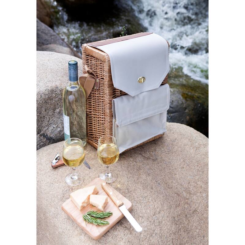 Picnic Time - Corsica Wine & Cheese Picnic Basket - N/A