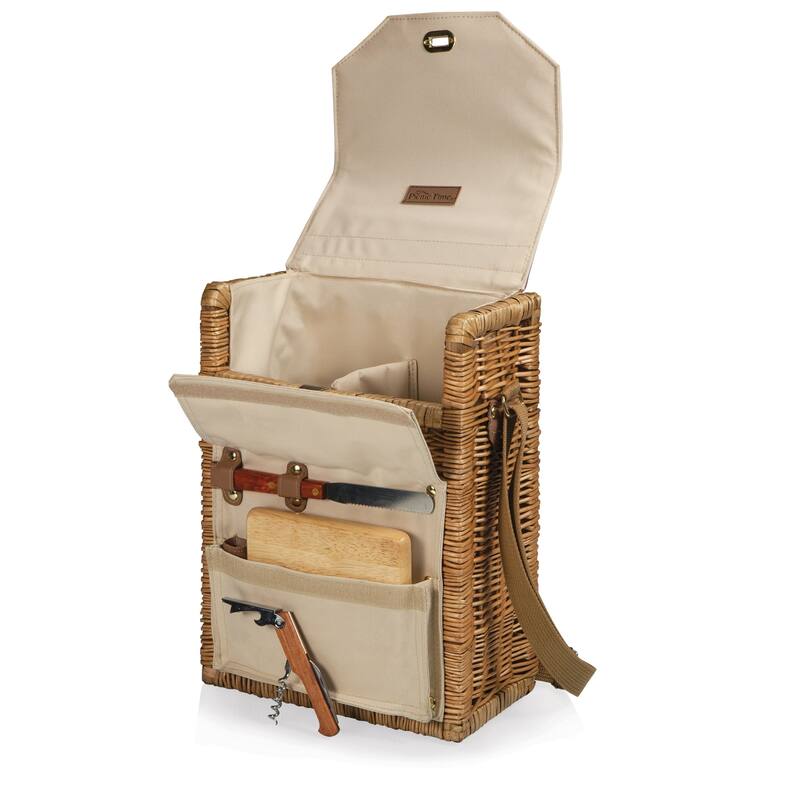 Picnic Time - Corsica Wine & Cheese Picnic Basket - N/A
