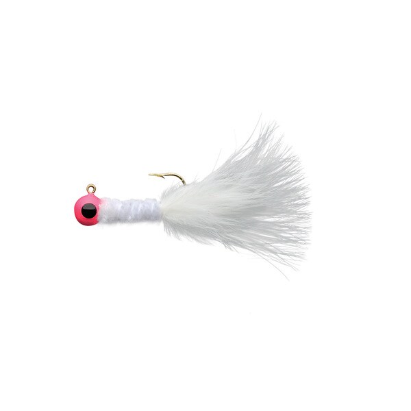 Eagle Claw Pink-White Crappie Jig 1/16-ounce