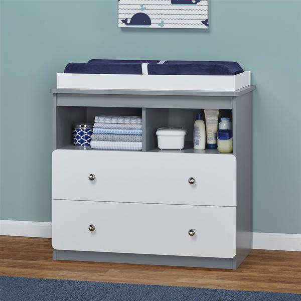 Avenue Greene Windmill Gray/ White Changing Table