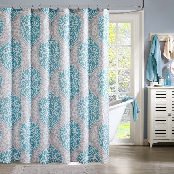 Intelligent Design Lilly Microfiber Printed Shower Curtain Free
Shipping On Orders Over $45