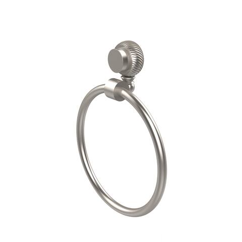 Allied Brass Venus Collection Towel Ring with Twist Accent