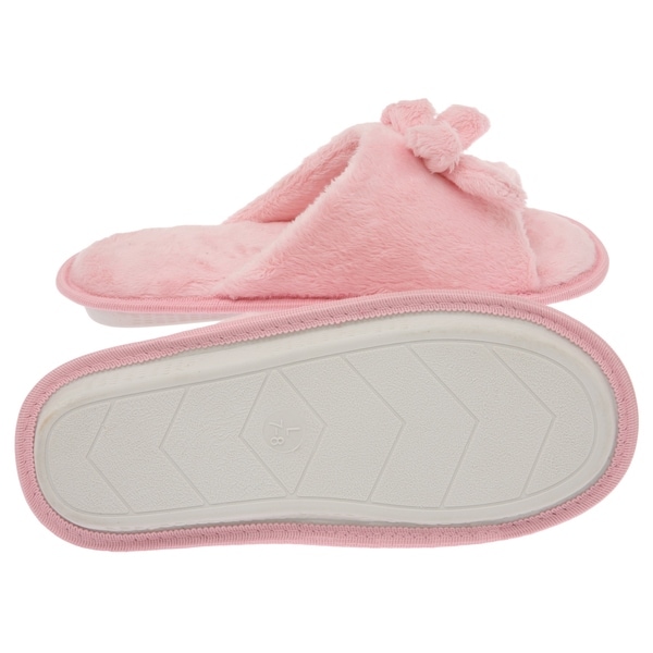 peep toe house slippers