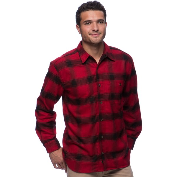Shop Stormy Kromer Men's Flannel Shirt - Free Shipping Today ...