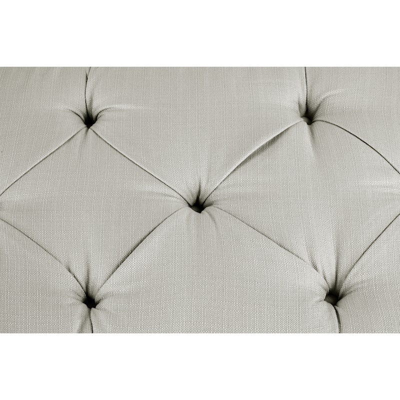 Sachi Diamond Tufted Upholstered Storage Bench