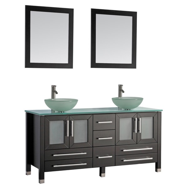 Shop MTD Vanities Cuba 71-inch Double Sink Bathroom Vanity ...