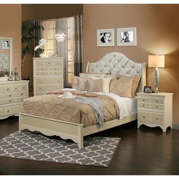 Shop Sandberg Furniture Marilyn Two Nightstand Bedroom Set