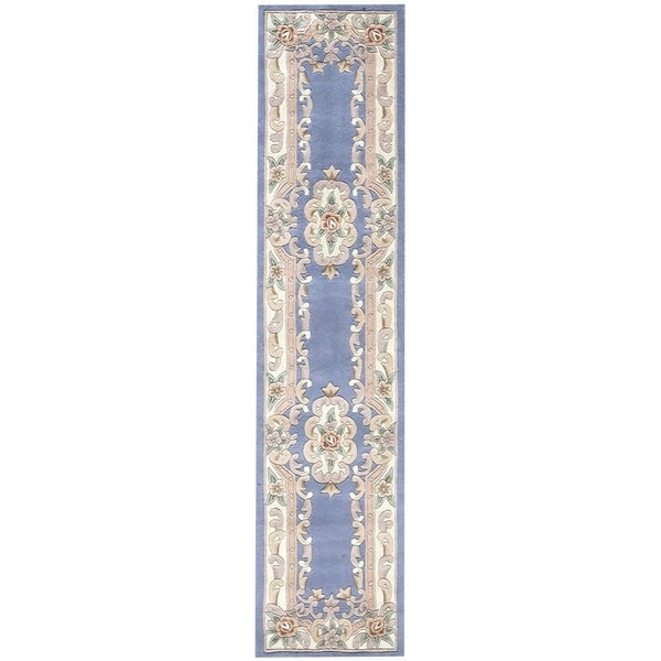 Iona Hand-Tufted Wool Oriental Runner (2'3" x 10') - 2.5' x 10'