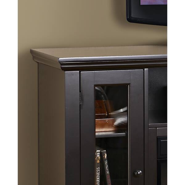 Shop Kingwood 57 Inch Wide Media Fireplace In Espresso Free