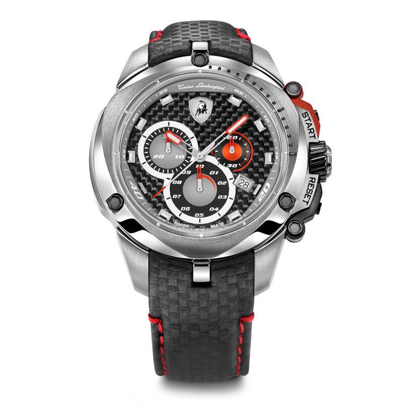 Tonino Lamborghini Men's Shield Series Chronograph Watch