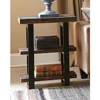 Carbon Loft Lawrence 2-shelf Rustic End Table