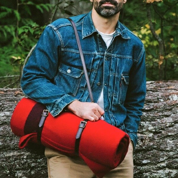 Woolrich Leather Blanket Harness (Blanket not included) Free Shipping