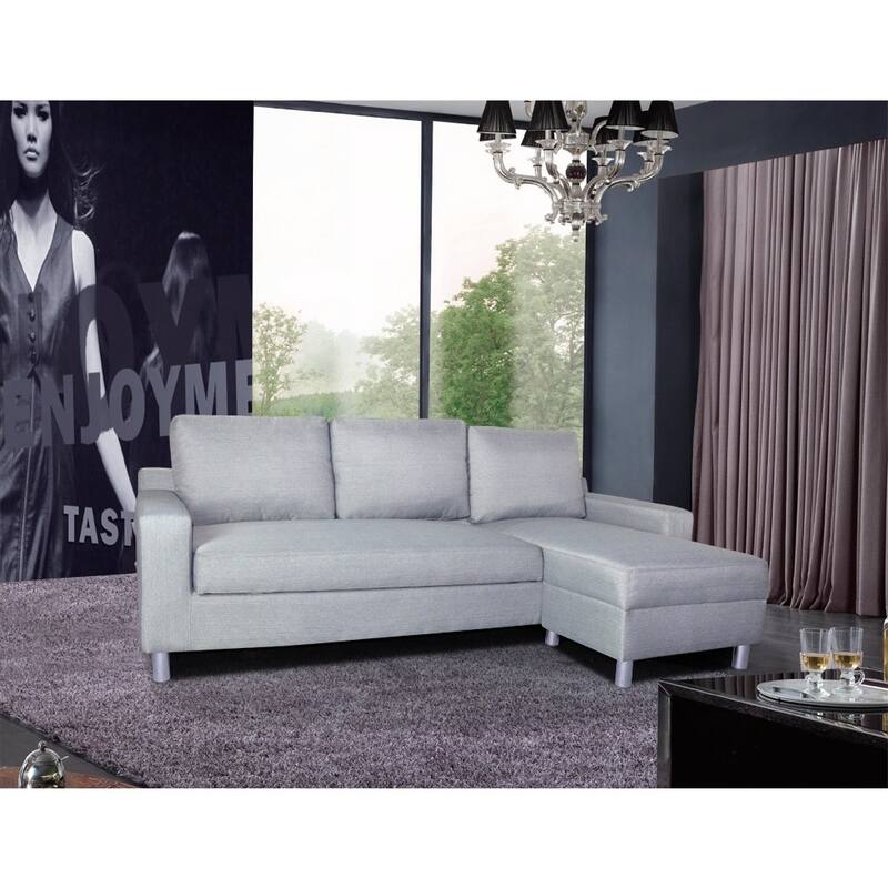 Kachy Fabric Convertible Sectional Sofa Bed