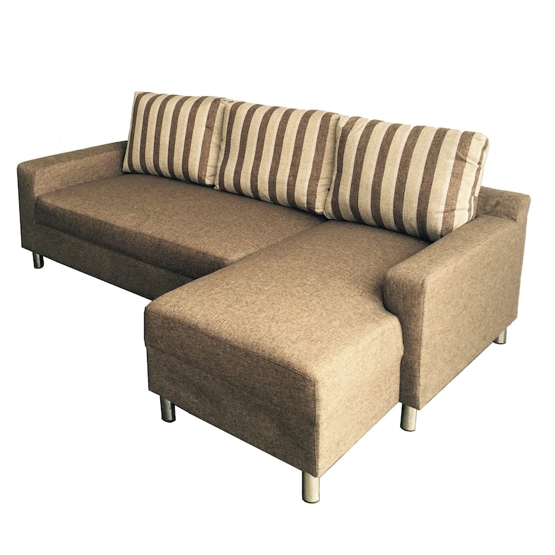 Kachy Fabric Convertible Sectional Sofa Bed
