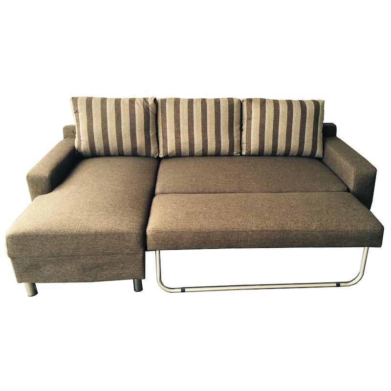 Kachy Fabric Convertible Sectional Sofa Bed