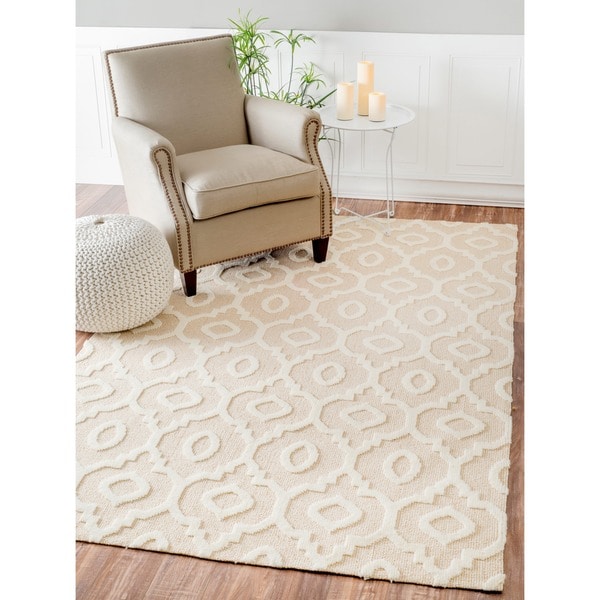 nuLOOM Trellis Fancy Ivory Rug (76 x 96)   Shopping