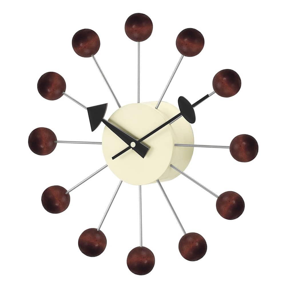Hans Andersen Home Walnut Ball Clock