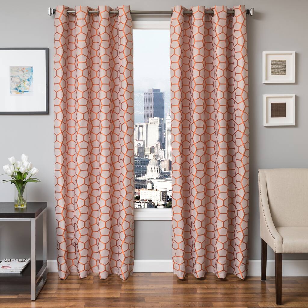 Softline Dighton Geometric Grommet Top Panel