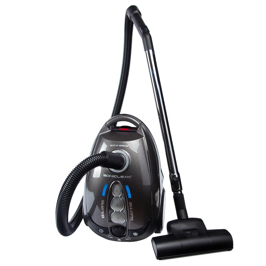Soniclean Galaxy 1150 Canister Vacuum Cleaner with BONUS bags and Filter