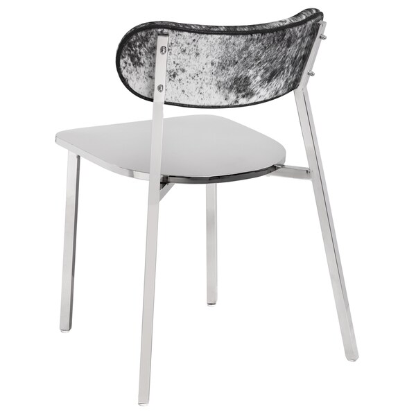 Sunpan 'Ikon' Stanley Dining chair - Silver - Medium - Bed Bath