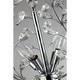 preview thumbnail 5 of 5, Marie 4-light Chrome 13-inch Crystal Chandelier