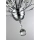 preview thumbnail 6 of 5, Marie 4-light Chrome 13-inch Crystal Chandelier