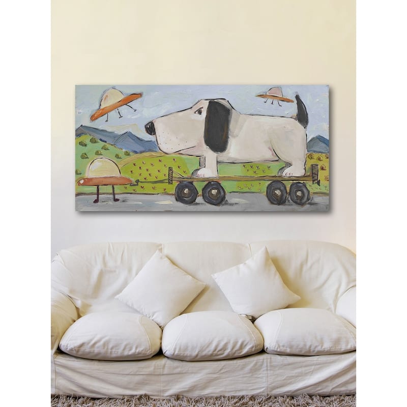 Marmont Hill - The Abduction by Tori Campisi Painting Print on Canvas - Multi-Color
