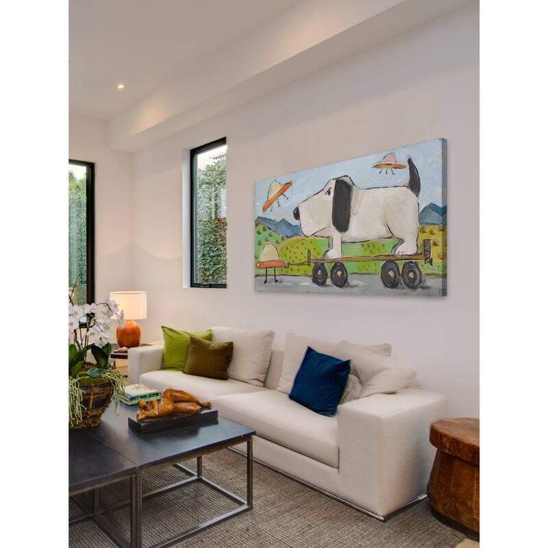 Marmont Hill - The Abduction by Tori Campisi Painting Print on Canvas - Multi-Color