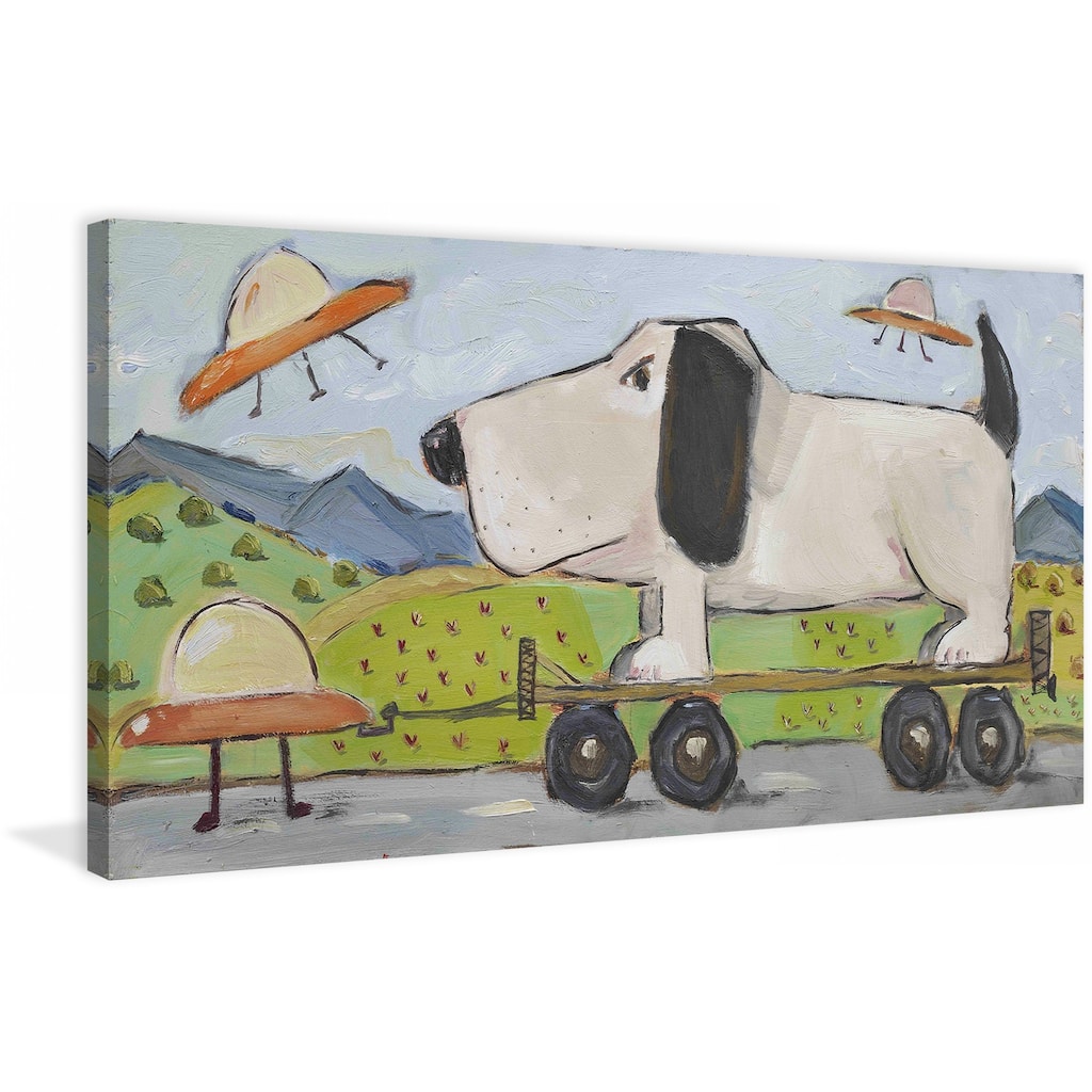 Marmont Hill - The Abduction by Tori Campisi Painting Print on Canvas - Multi-Color