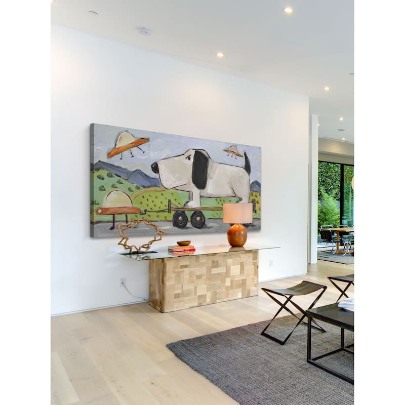 Marmont Hill - The Abduction by Tori Campisi Painting Print on Canvas - Multi-Color