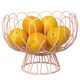 Shop 11-inch Pink Metal Wire Fruit Basket - Free Shipping On Orders ...