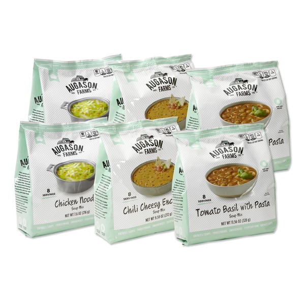 Augason Farms Pantry Pack Soup Variety Pack (Pack of 6)   17516343