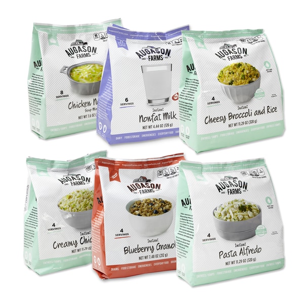 Augason Farms Favorites Variety Bundle Pack (Pack of 6)