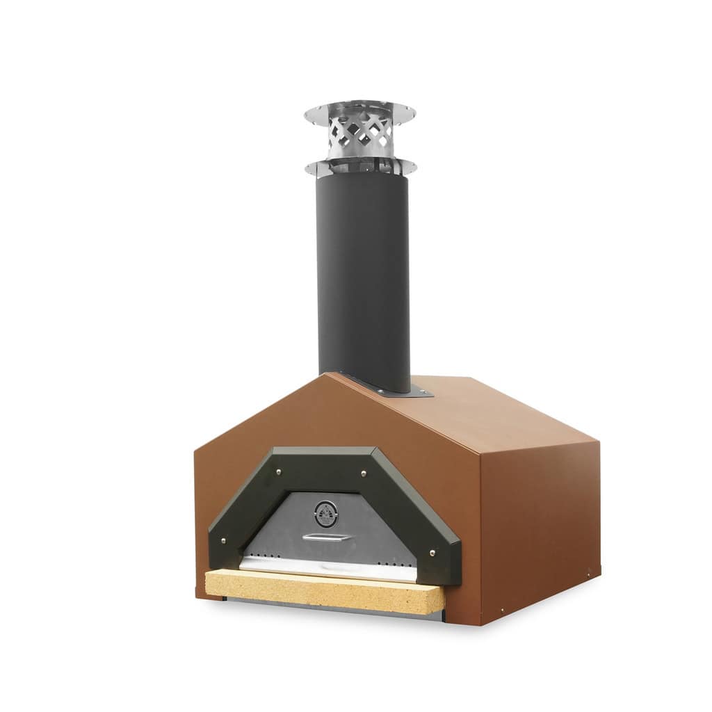 Americano Terra Cotta Counter Top Wood Burning Pizza Oven by Chicago Brick Oven