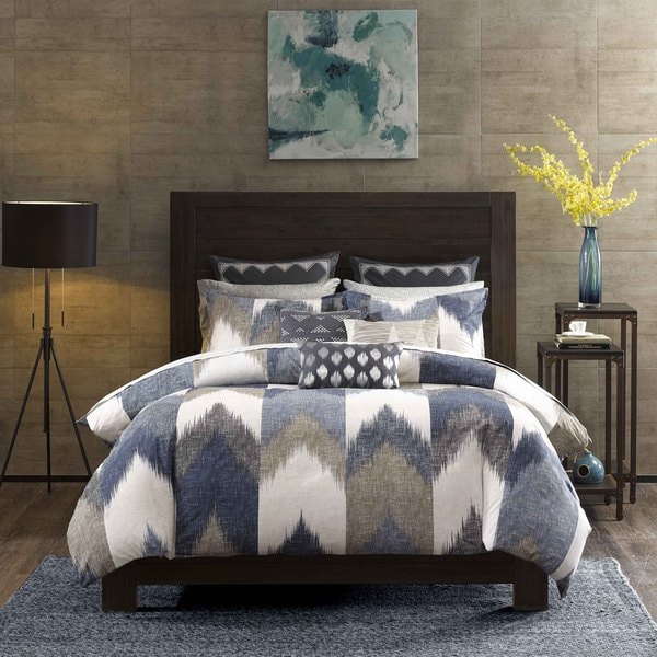 Ink+Ivy Alpine 3-piece Cotton Duvet Cover Set