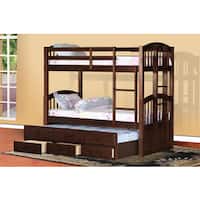 Cameron Twin Over Twin Bunk Bed With Trundle And Drawers Cameron Twin Over Twin Bunk Bed With Trundle And Drawers