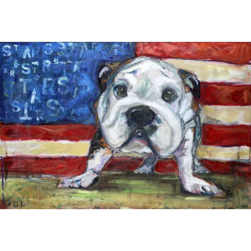 Marmont Hill - "No Bull" by Tori Campisi Painting Print on Canvas - Multi-Color