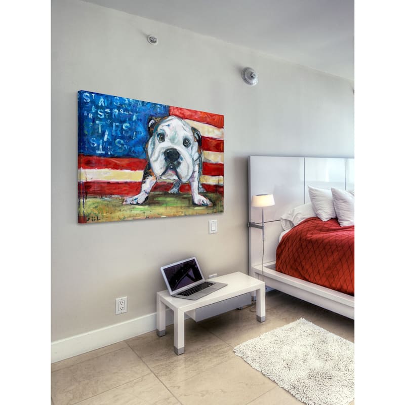 Marmont Hill - "No Bull" by Tori Campisi Painting Print on Canvas - Multi-Color